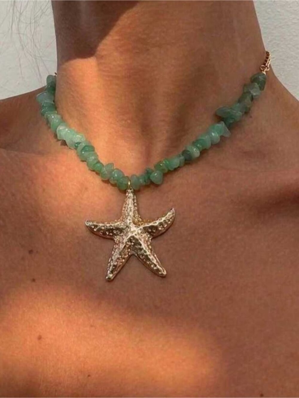 Starfish Necklace Q1178